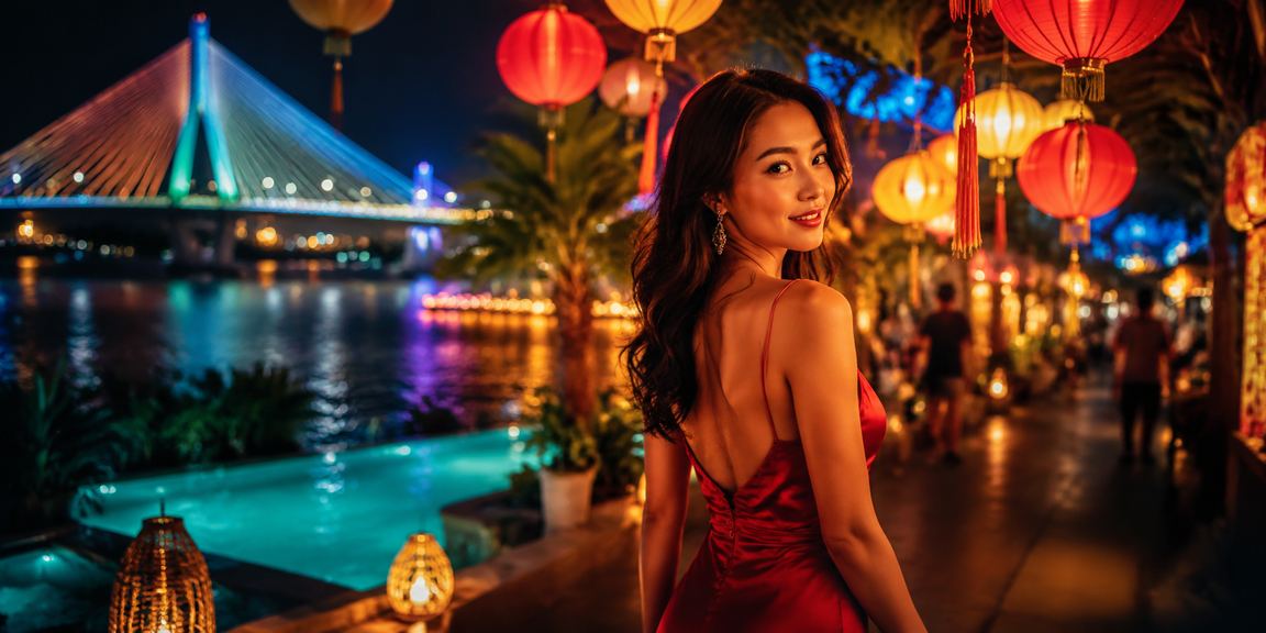 Người chơi tại chợ đêm Cần Thơ tham gia casino trực tuyến buổi tối